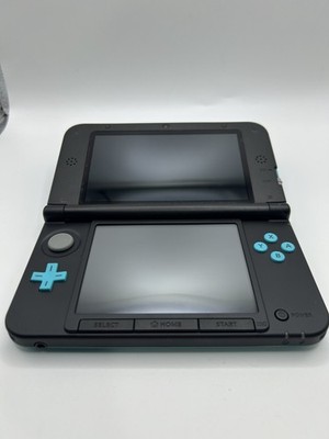 Nintendo 3DS LL Turquoise Black Limited Pack Console Tested