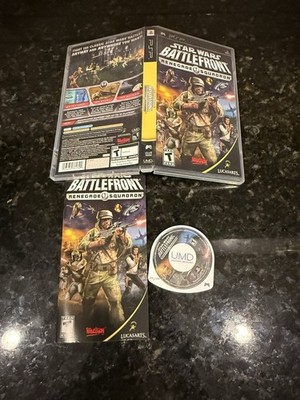 Star Wars: Battlefront Renegade Squadron - Sony PSP - COMPLETE CIB