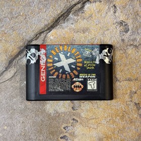 Revolution X: Music is the Weapon Case & Cartridge - Sega Genesis