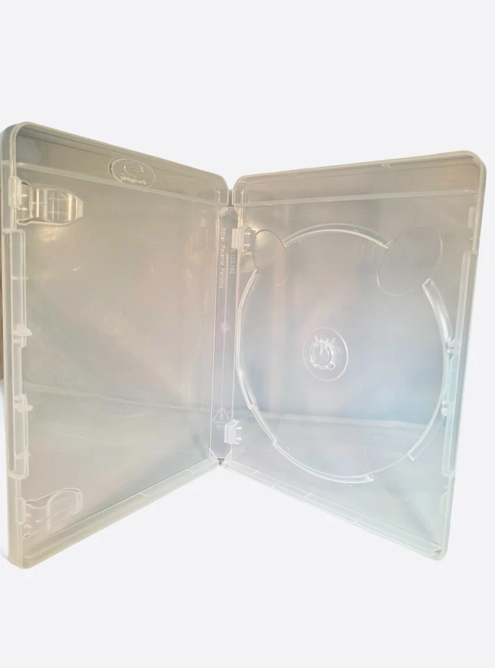 25 x Amaray Vortex Single Clear 14 mm Case Spine Blu-ray 1-Disc Replacement Case - Image 4 of 4
