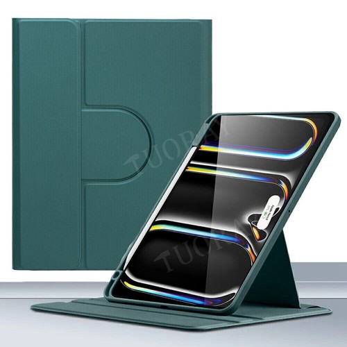 360 Rotate Leather Stand Case Cover For iPad 7/8/9th 10th Gen Air 4 5 6 Pro 11 - Picture 25 of 29