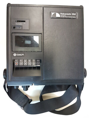 ナカミチ550 Nakamichi 550 Dual-Tracer Versatile Stereo Cassette System