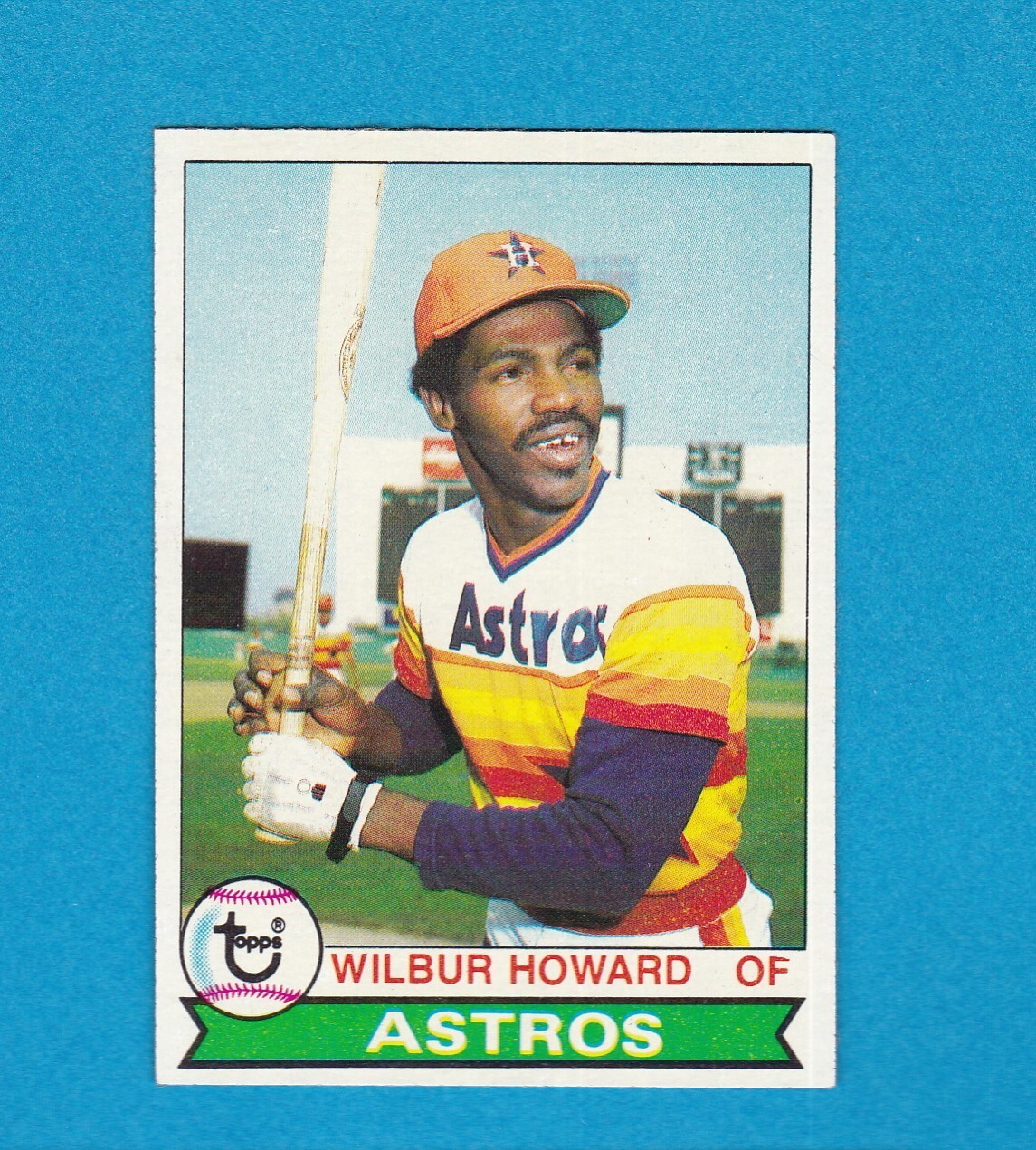 1979 TOPPS BASEBALL SET BREAK 642 WILBUR HOWARD ASTROS NM/MT