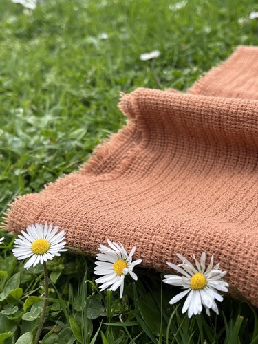 Organic Cotton Washed Softened Etamine Fabric By 2 Yards - Picture 8 of 8
