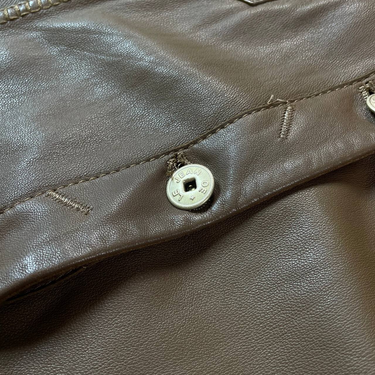 MARITHÉ FRANCOIS GIRBAUD PATCHWORK LEATHER JACKET - image 5