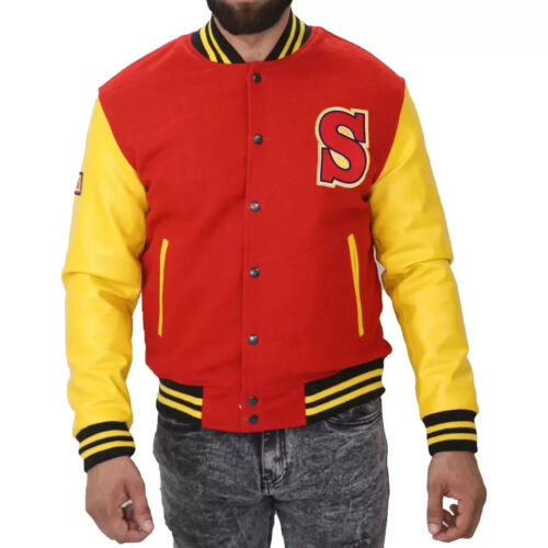 Crows Smallville Tom Welling Varsity Letterman Jacket - Picture 6 of 8