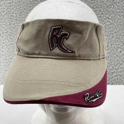 Sacramento River Cats Visor Adult One Size Beige Minor League Baseball Twins Ent