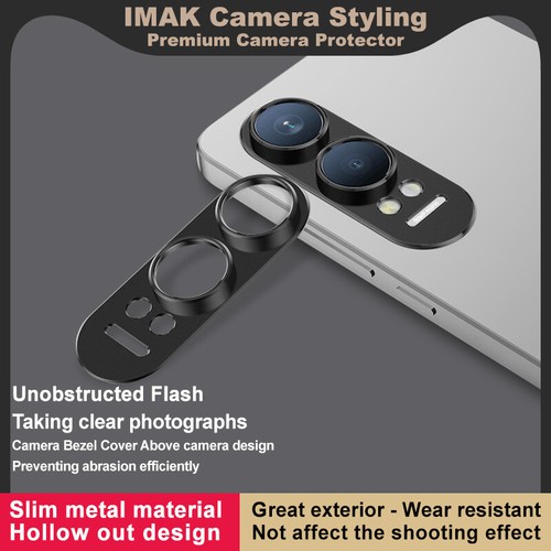 For OnePlus Nord CE4 Lite 5G, Metal Material Hollow Camera Protect Bezel Cover - Picture 2 of 9