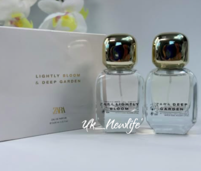 ZARA Deep Garden Lightly Bloom x 30ml Duo Set EDT Fragrance