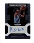 BRANDON CLARKE 2021/22 PANINI PANINI PRIZM SENSATIONAL AUTOGRAPH AUTO BC9531