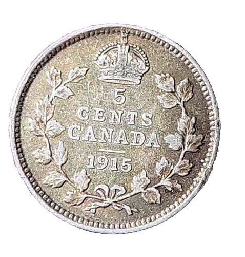 1915 Canada 5 Cents Lot#JM9039 Silver! Nice! Key Date! | eBay