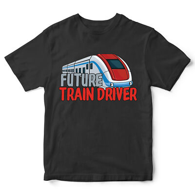 Jungen Future Train Driver T-Shirt Geburtstag Geschenkidee für Sohn Geschenk Steam Dream