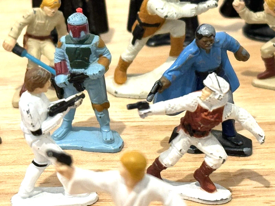 LOTE 44 MICRO FIGURAS DE ACCIÓN STAR WARS LFL 82 METAL FUNDIDO IMPERIO CONTRAATACA Foto 4 de 4