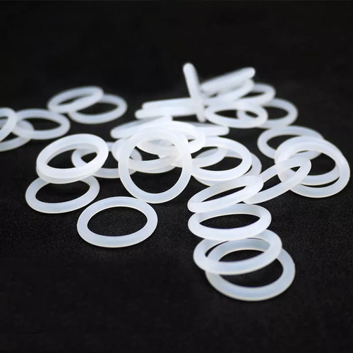 Silicone O-Ring CS 2mm Food Grade Seal Washer White Rubber O Ring OD 5mm-90mm - Picture 4 of 16