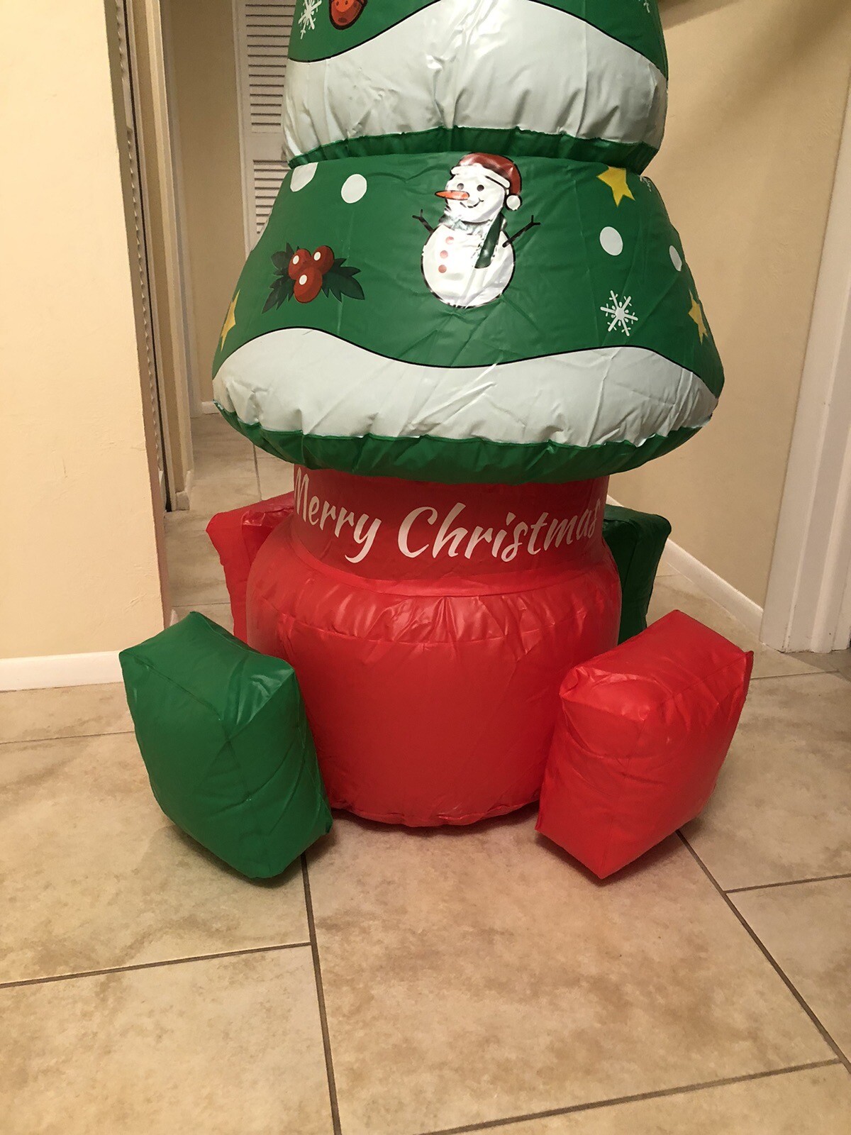 5 Ft Inflatable Christmas Tree LED Lights Blow up Outdoor Yard Party Decoration eBay