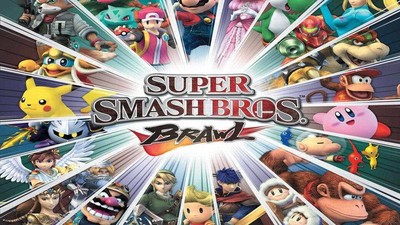 20441 super smash bros brawl Game Decor Wall Print Poster