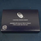 2013-W US Mint Silver Eagle West Point Two Coin Proof Set - Free Shipping USA