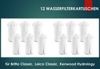 12 Wasserfilter Kartuschen - Brita Classic, Laica Classic, Kenwood Hydrology top