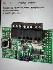 Raspberry Pi RASPICOMM, Raspberry Pi Extension board 772-2974 . SPECIAL SALE
