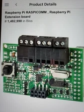 Raspberry Pi RASPICOMM, Raspberry Pi Extension board (772-2974).**SPECIAL SALE**