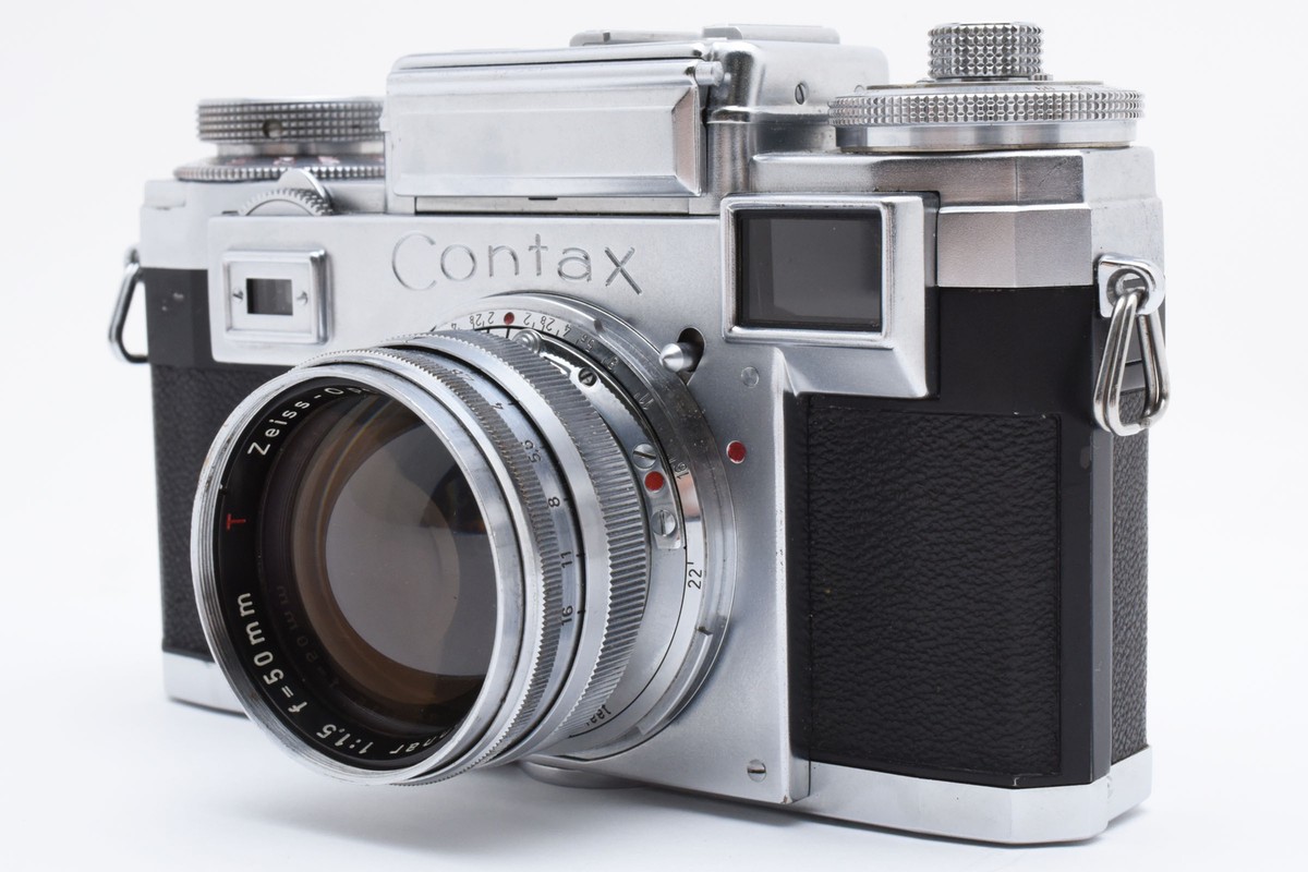 Near MINT]Contax Zeiss Ikon IIIa with Zeiss-Opton Sonnar T