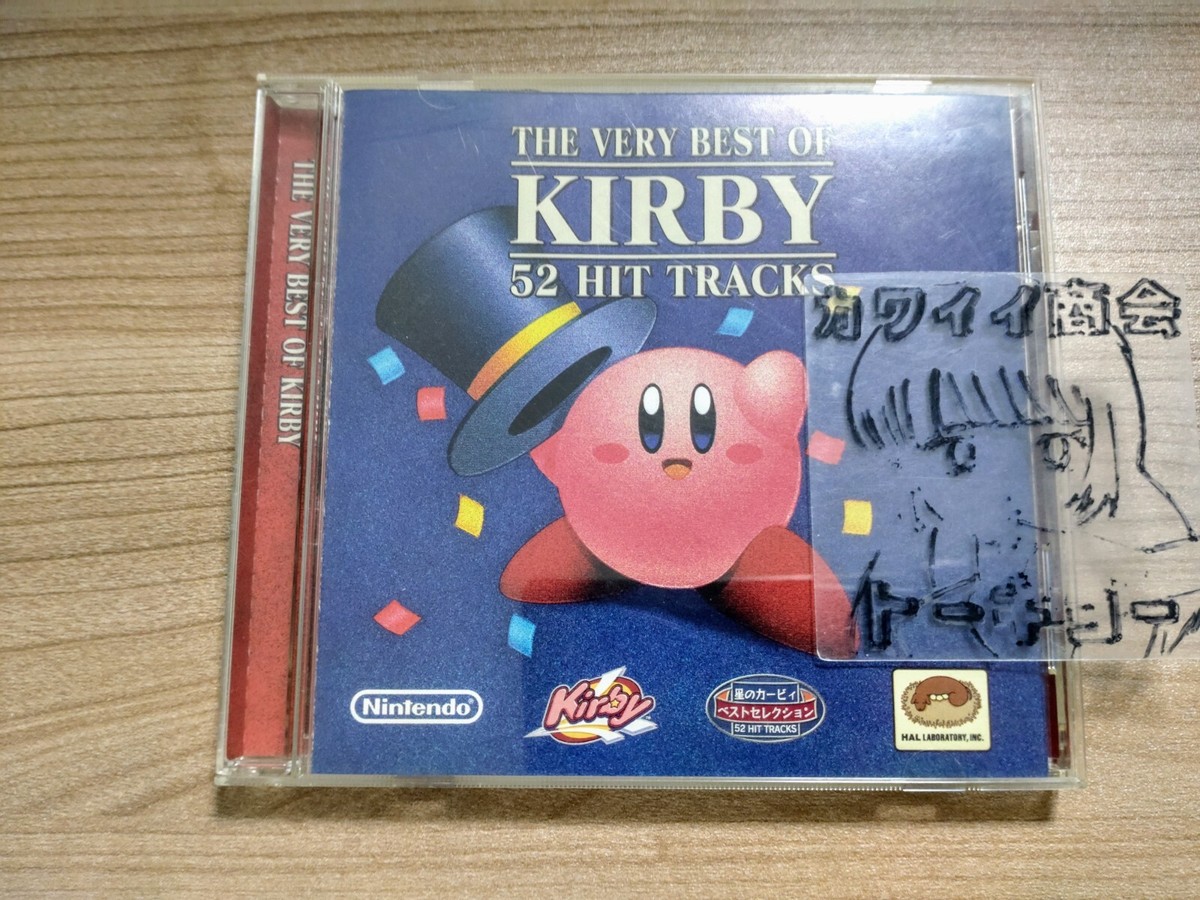 Kirby THE VERY BEST OF KIRBY 52 HIT TRACKS CD Club Nintendo