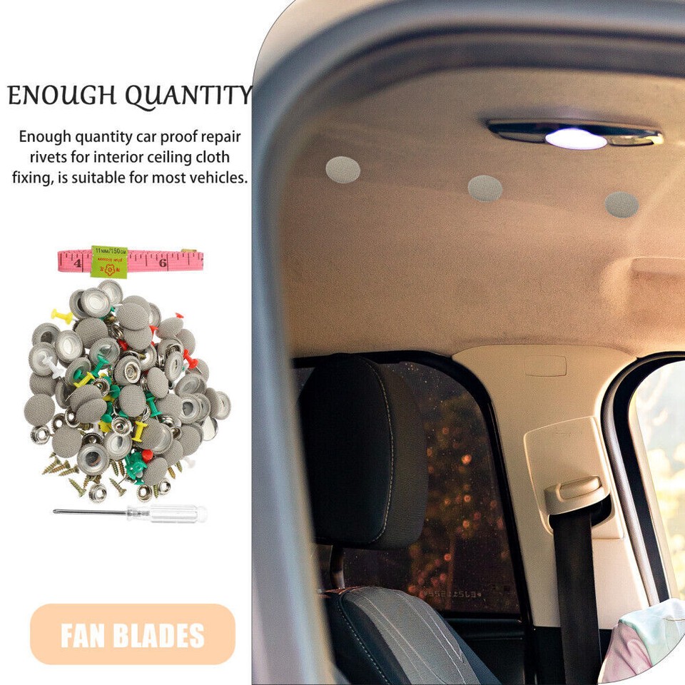 Fix Sagging Car Roof Liners in Minutes with 50 Headliner Repair Sets eBay