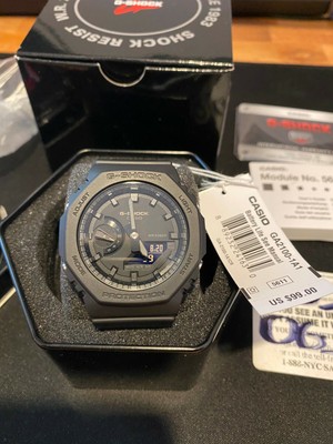 g shock oak black
