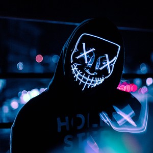Shop Story Mask The Purge Masque Led Du Film D Horreur La Purge Ebay