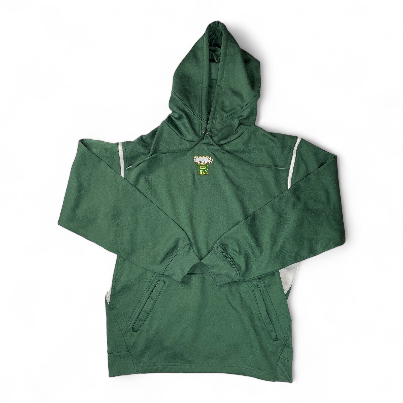 Richland Bombers Sport Tek Heavyweight Hoodie Green Medium Embroidered