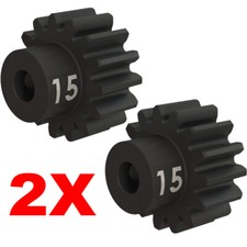 Traxxas 3945X Pinion Gear 15T 32P 2 : E-Maxx / E-Revo / Slash 4x4 Ultimate