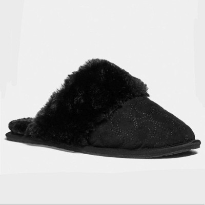 coach slip on slippers