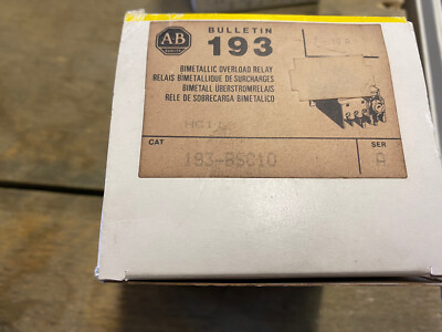 Allen Bradley 193-BSC10 Überlastrelais (Solid State)   NEU & OVP