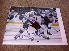 Matt Nieto Autographed 8x10 Photo San Jose Sharks USA Boston University