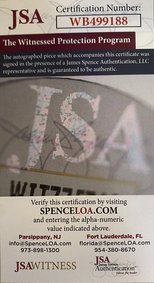 Reb Refsnyder Red Sox Signed 8x10 Photo With JSA COA! Foto 2 de 2