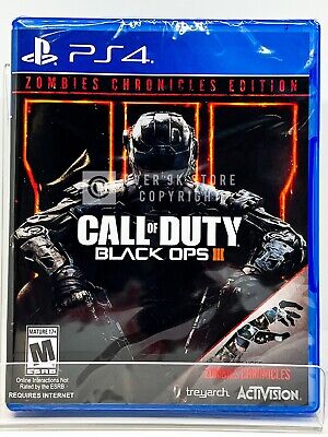 Call Of Duty Black Ops 3 Zombies Chronicles Ps4 Midia Fisica