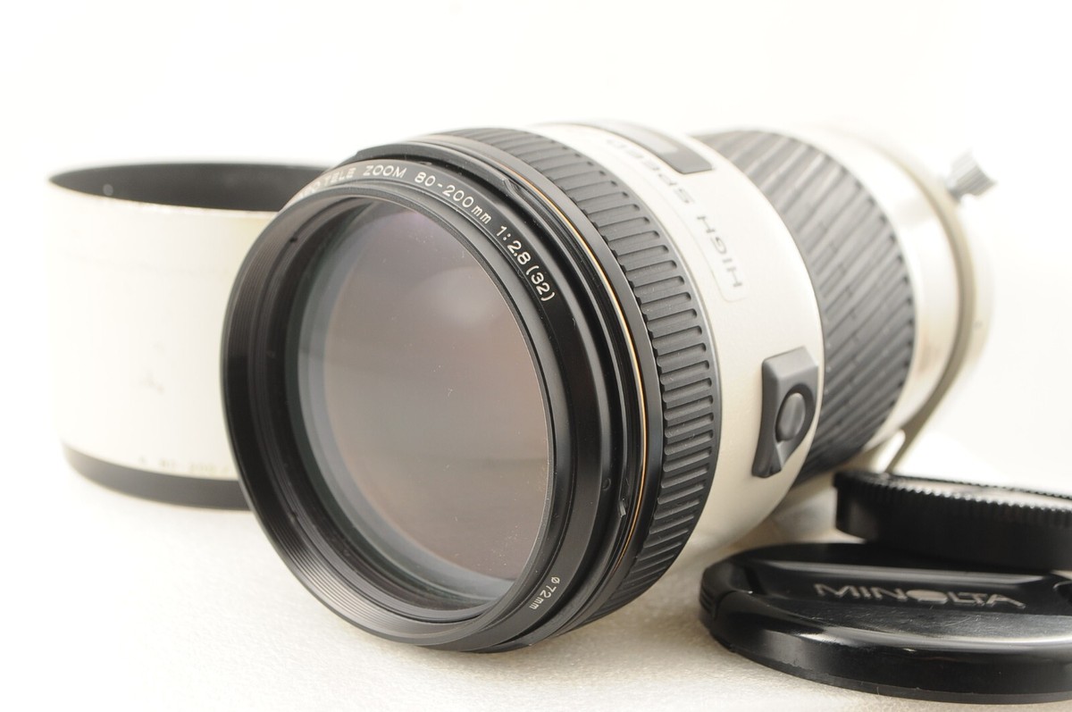 Excellent] Minolta AF 80-200mm f/2.8 High Speed HS APO G Lens From 