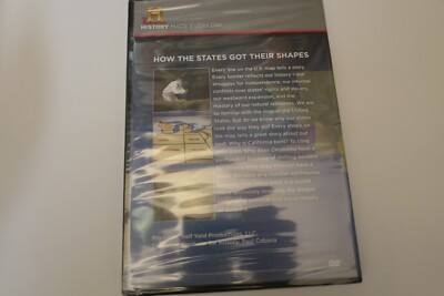 How the States Got Their Shapes Brand New!! History Channel DVD | eBay