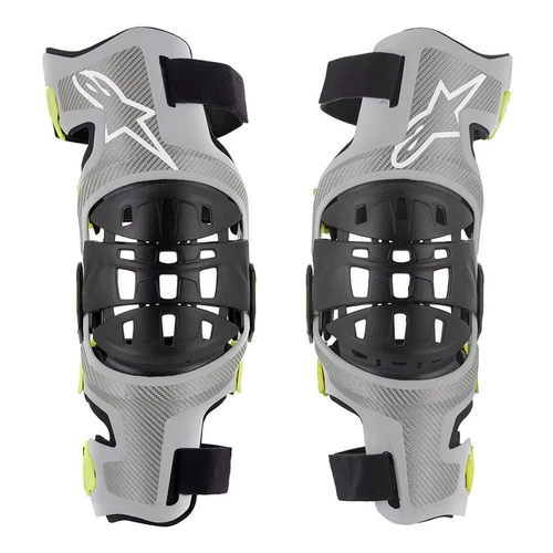 Alpinestars Knieorthese Bionic-7 Set Silber/Fluo Gelb - Bild 1 von 25