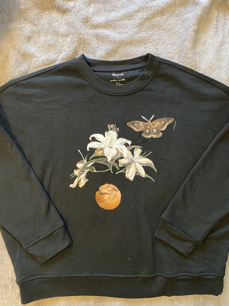 Madewell flower sweatshirt sale