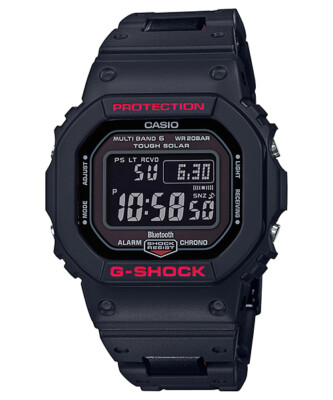 【CASIO】 G-SHOCK GW-B5600-2JF Bluetooth CASIO GW-B5600HR-1JF Watch G-SHOCK Bluetooth Radio Solar Men's