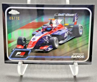 2024 Topps Chrome Formula 1 F1 Santiago Ramos Black Refractor 8/10 #120