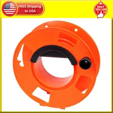 Cord Reel Holder Extension Storage Heavy Duty Tangle Free 100 Ft Orange NEW