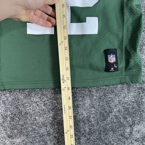 Aaron Rodgers Green Bay Packers Jersey KIDS YOUTH Size 7 Large Yellow White #12 - Picture 6 of 8