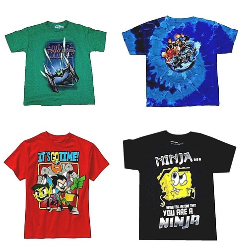 Boys' T-Shirt Skylanders Tie Dye Teen 
