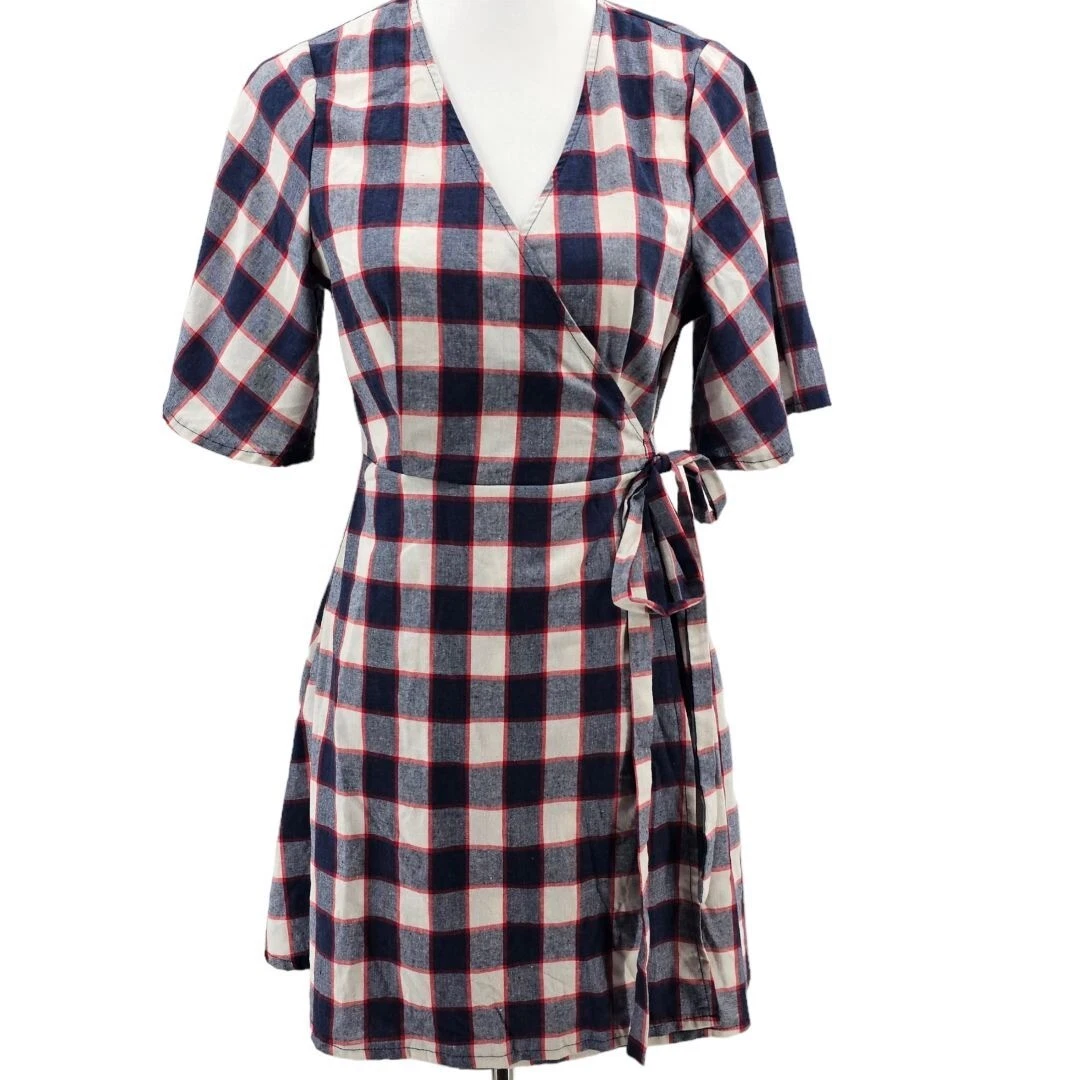 Pretty little top thing tartan dress