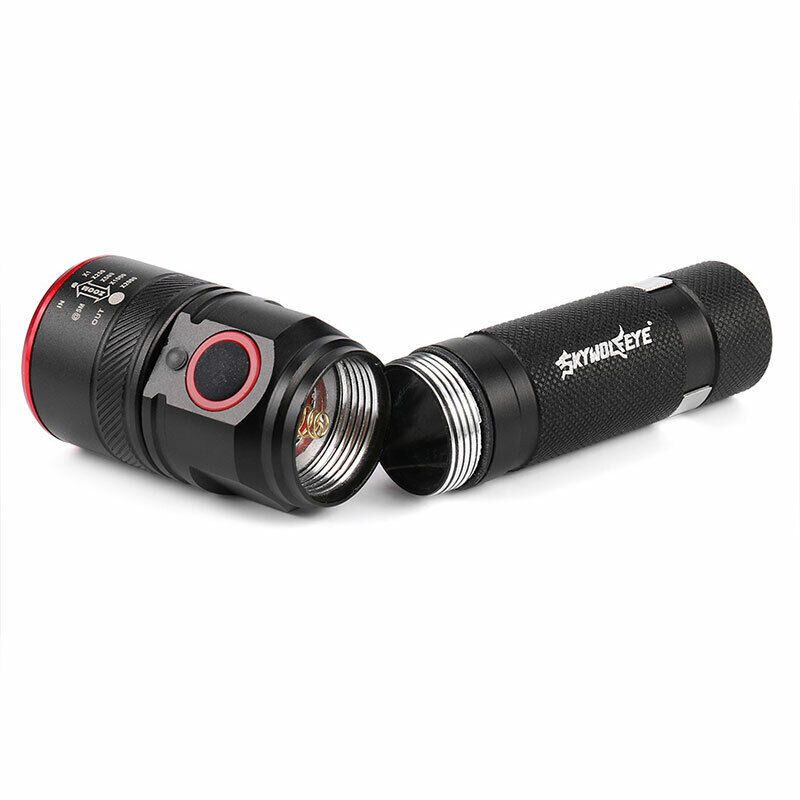 Super Bright Tactical LED Flashlight Torch Small Handheld Light Rechargeable - Picture 11 of 12