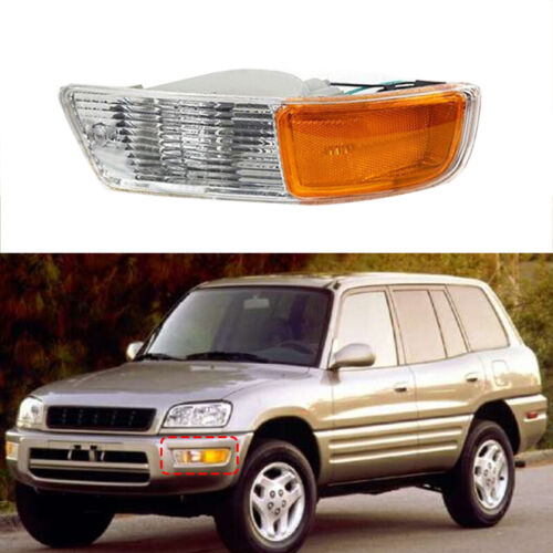 Left Front Bumper Fog Light Driving Lamp Harness For Toyota RAV4 1998 1999 2000 - Picture 6 of 7