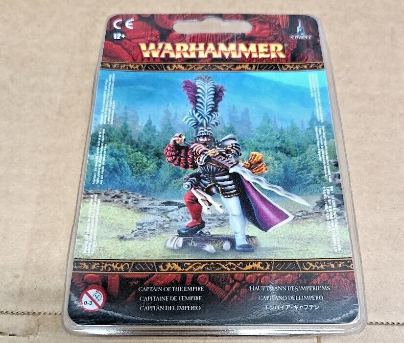 WARHAMMER AGE OF SIGMAR - CITIES OF SIGMAR - CAPTAIN OF THE EMPIRE