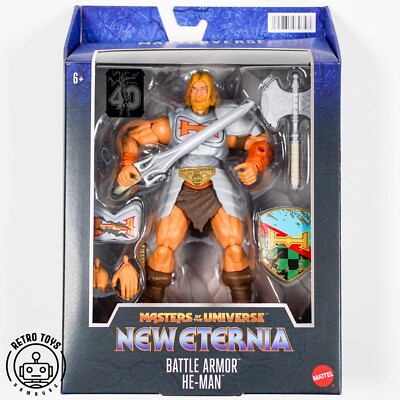 Battle Armor He-Man Masters Of The Universe Revelation New Eternia Masterverse